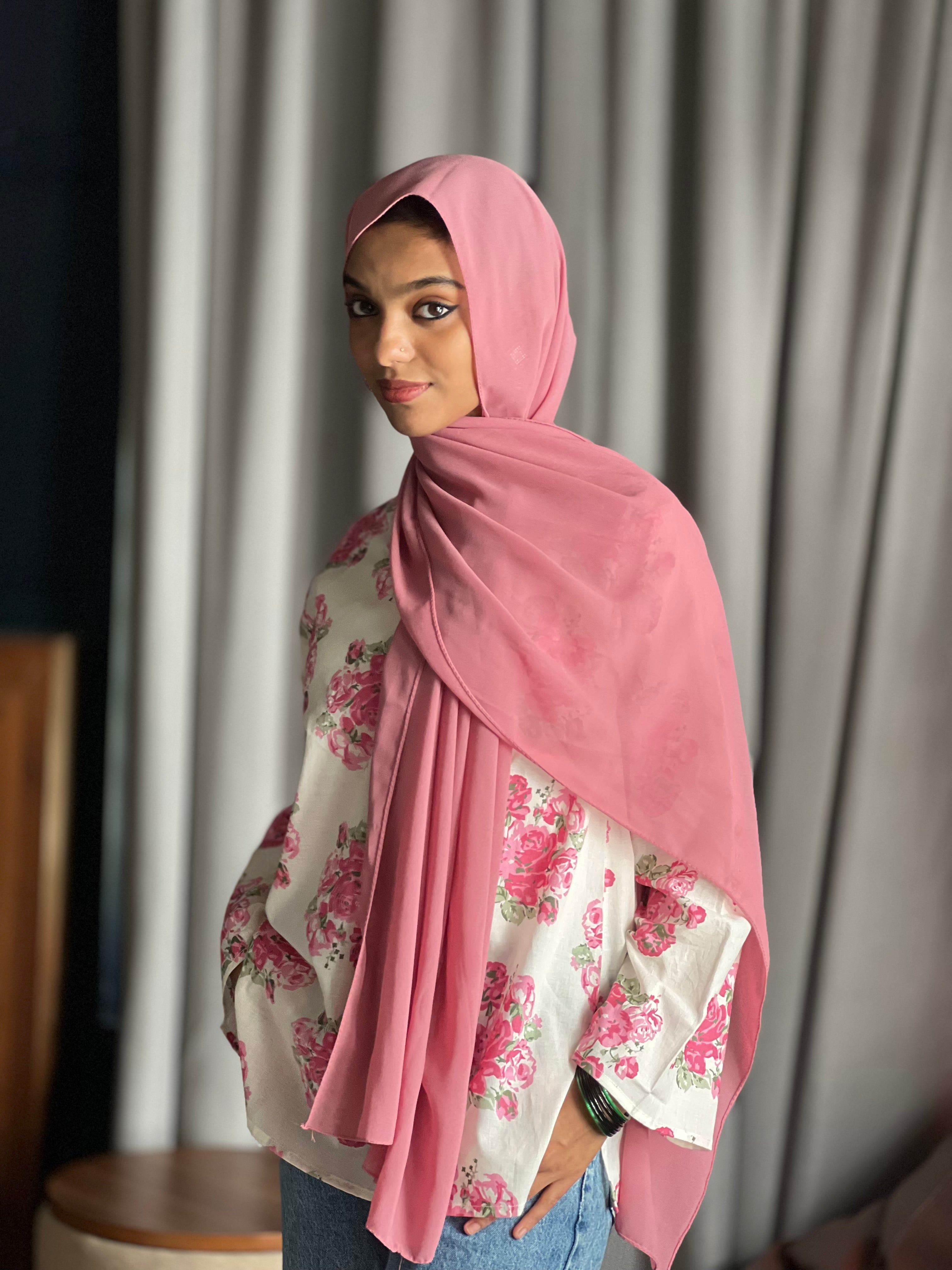 Rose Floral Short Kurti