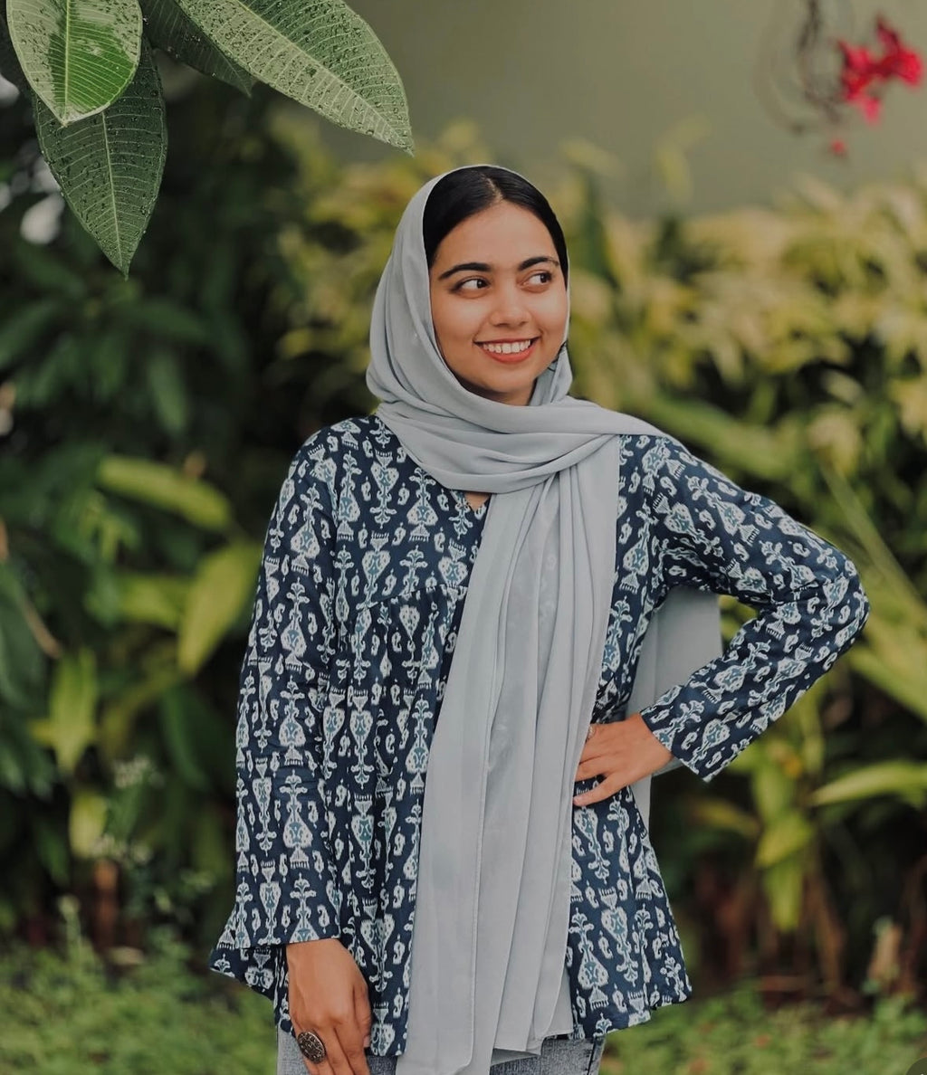 Blue Diamond Alia Cut Kurti