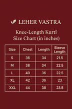 Sapphire Knee Length Kurti