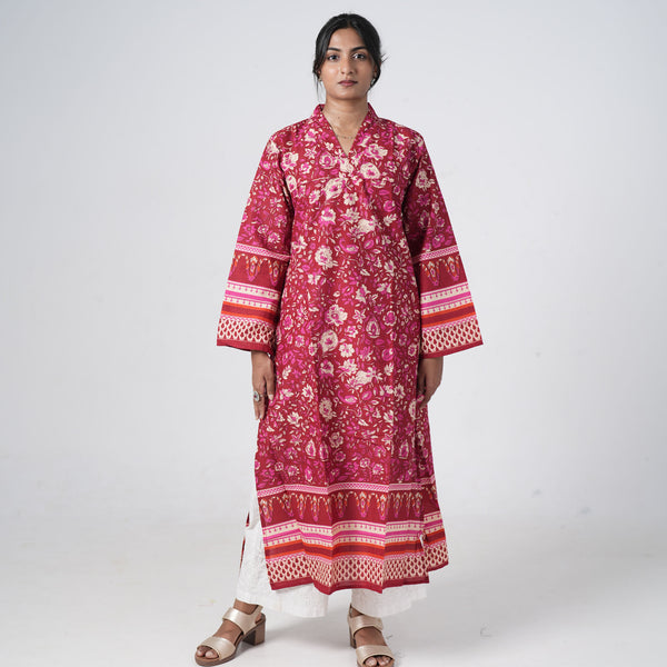 Laal Rang Long Kurti