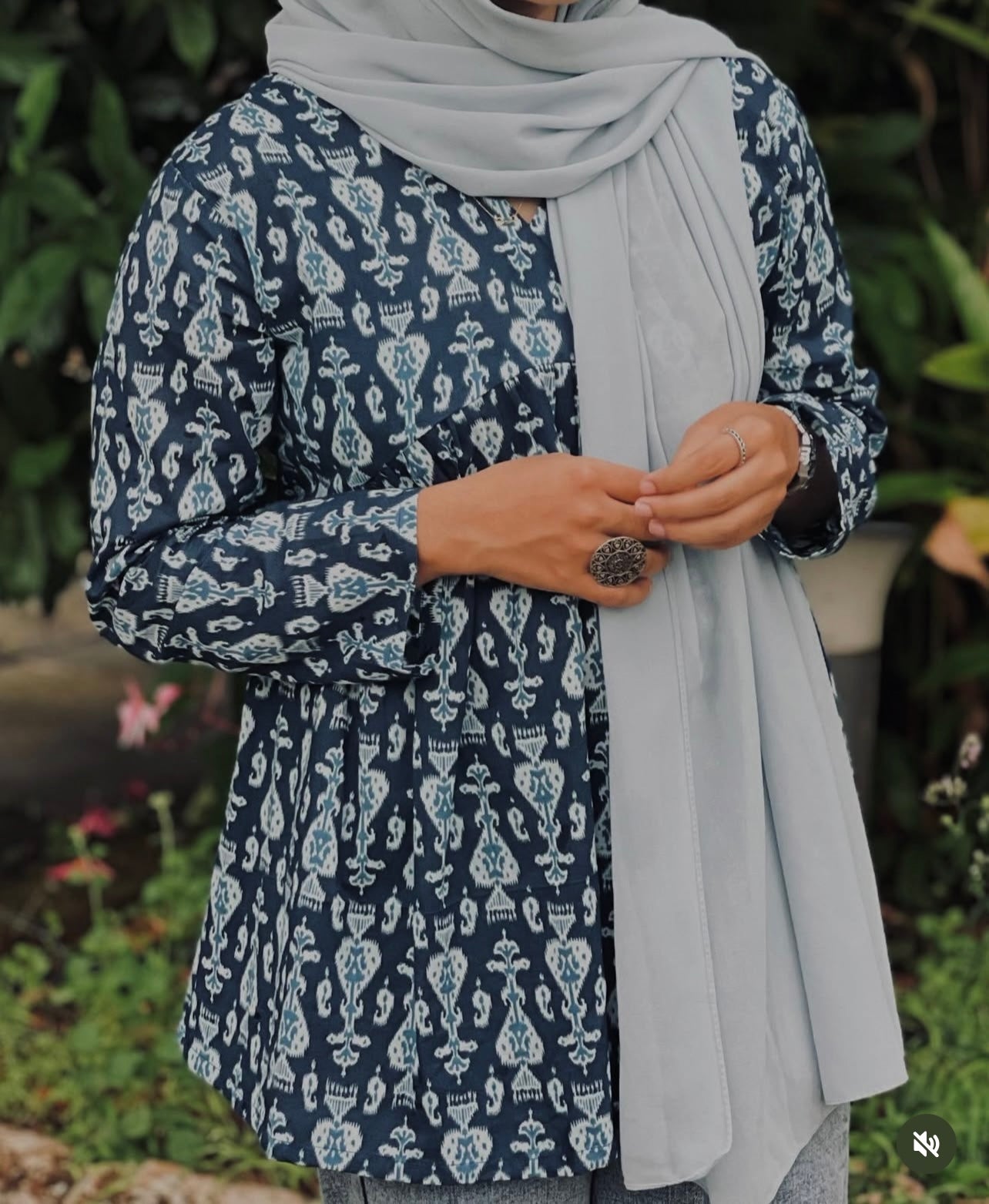 Blue Diamond Alia Cut Kurti