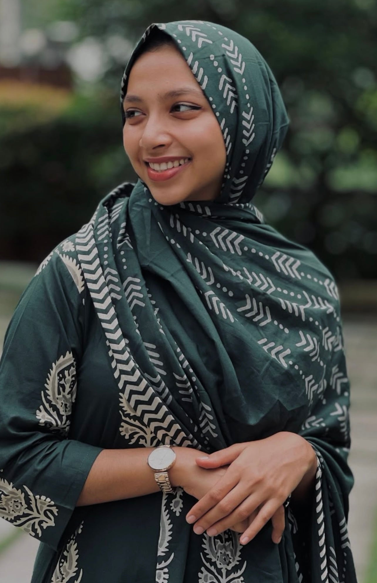 Bottle Green 3 piece Set