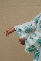Aqua Blue Short Kurti