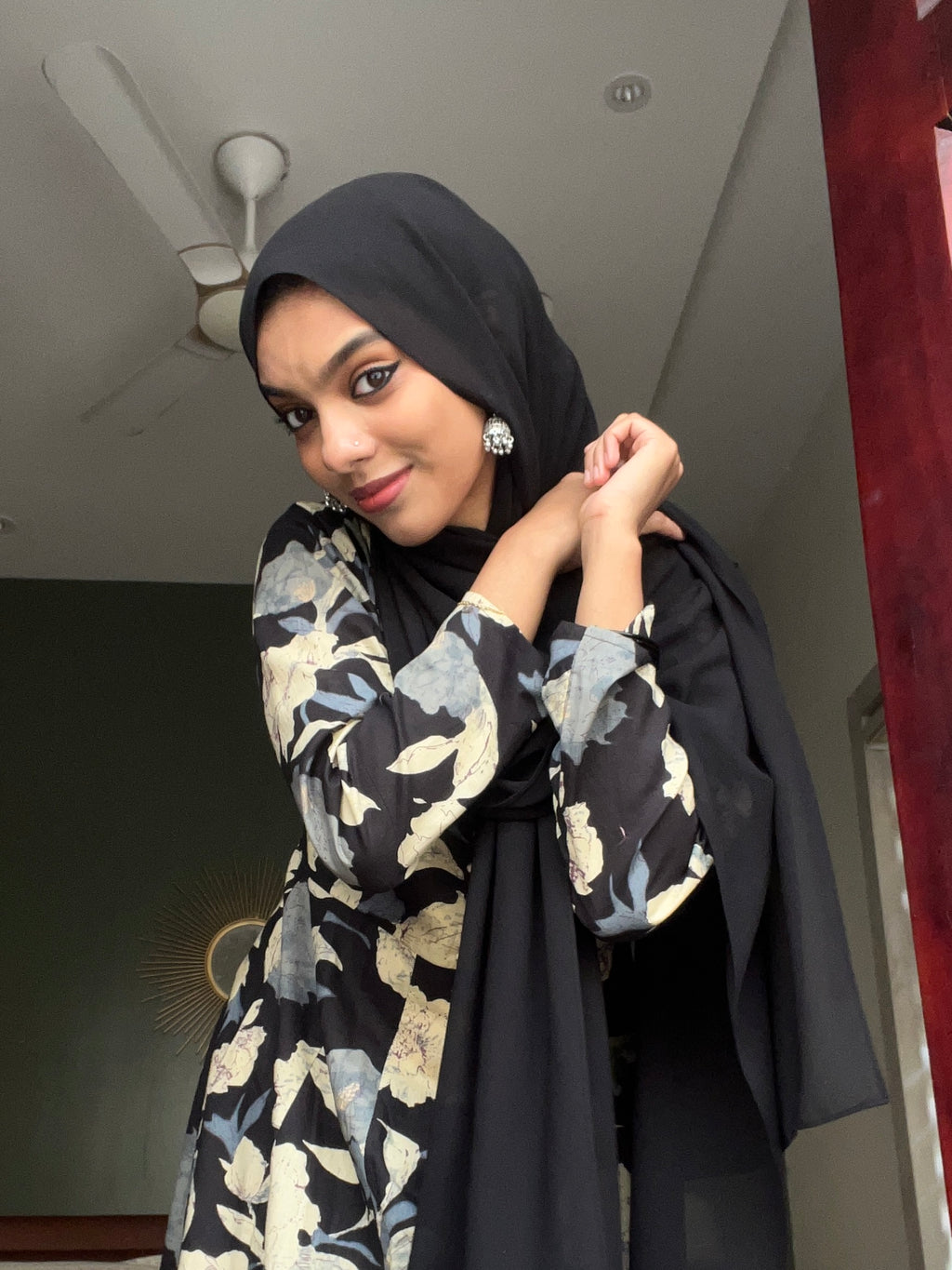 Black Garden Long kurti