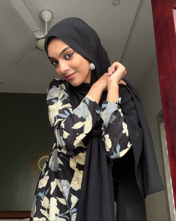 Black Garden Long kurti