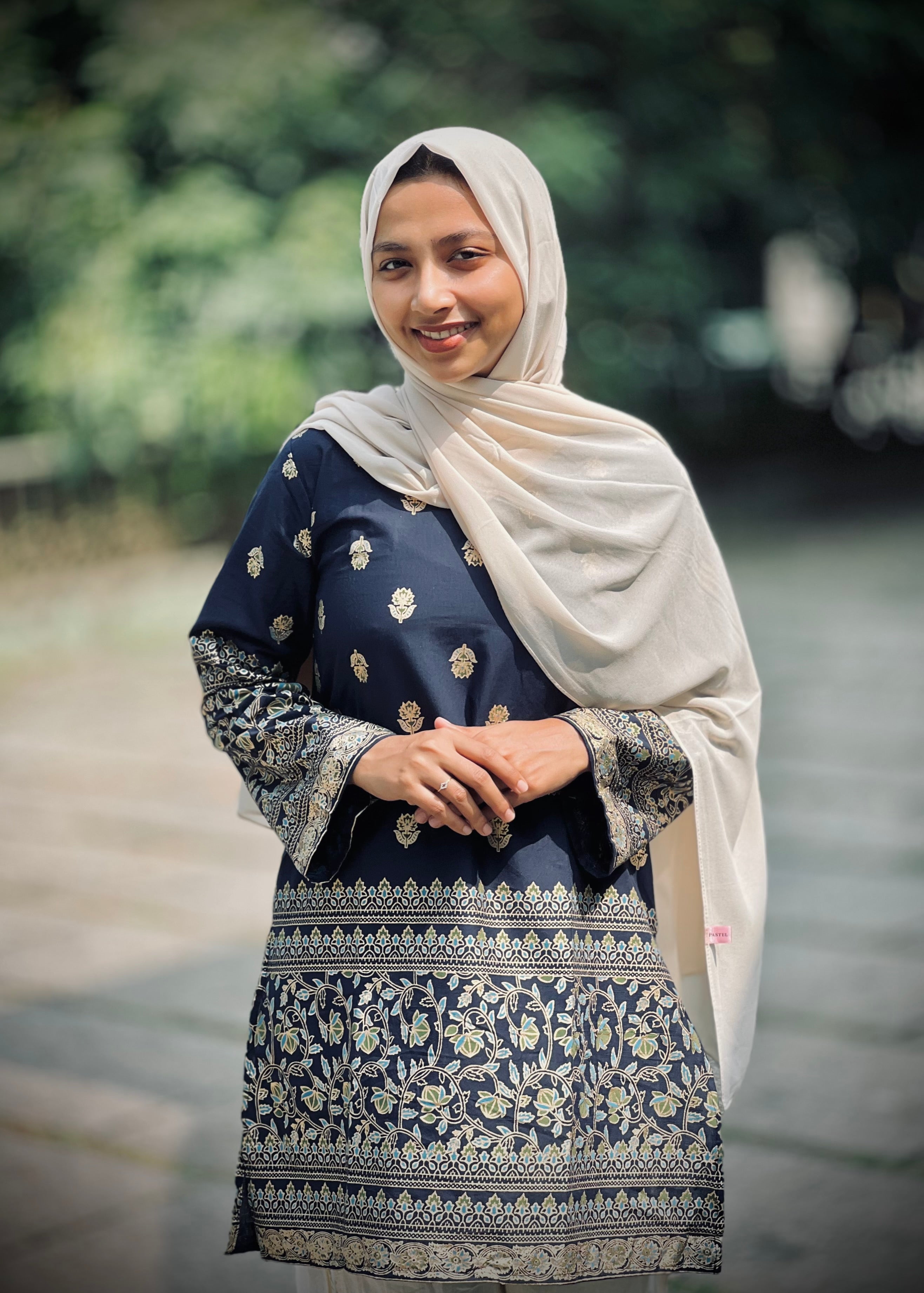 Sapphire Shine Knee Length Kurti