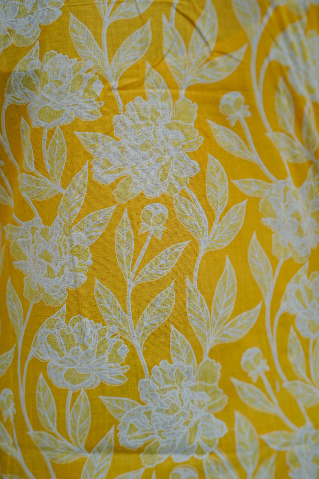 Sunshine Bloom Cotton Peplum Top