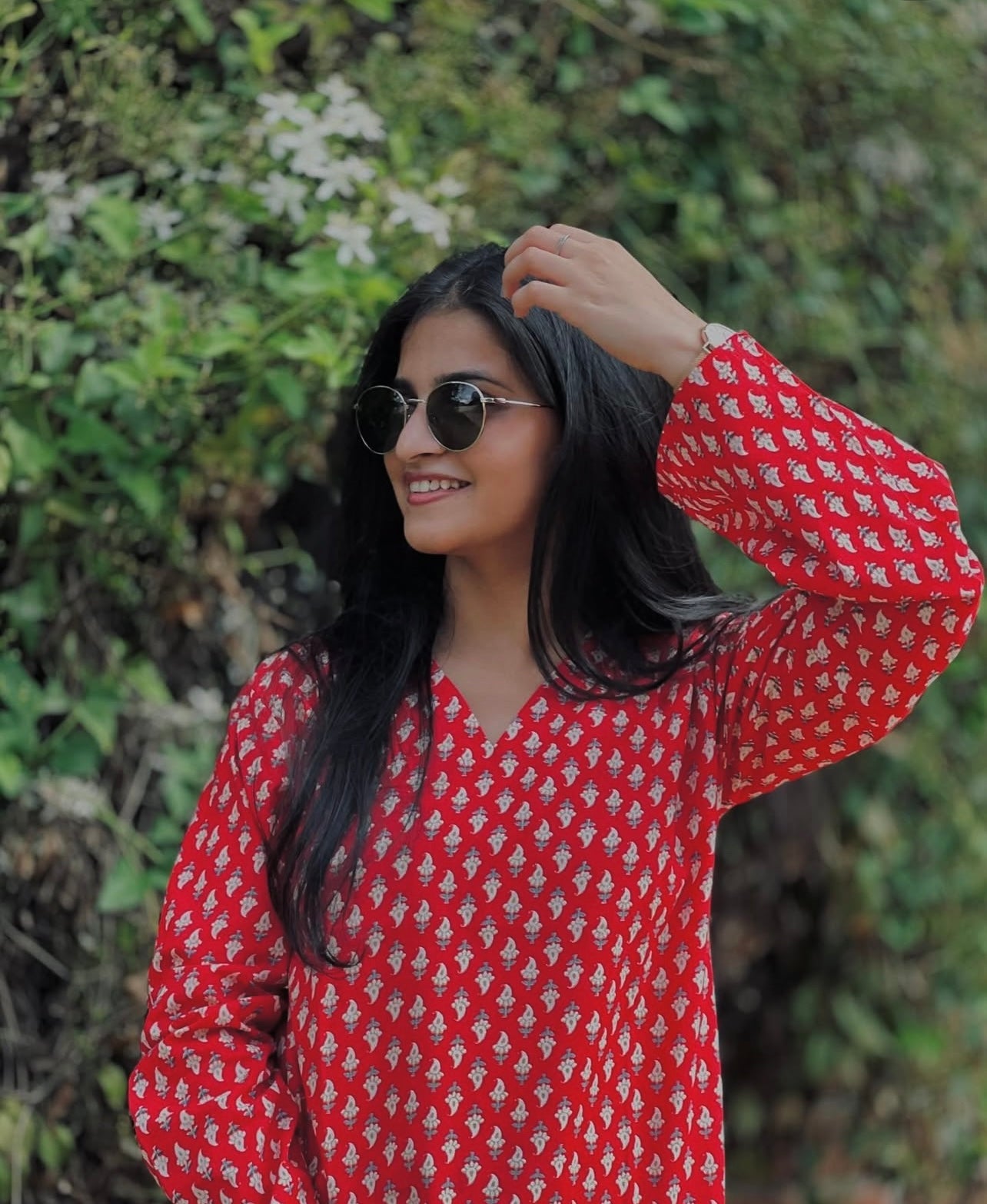 Red Short Kurti