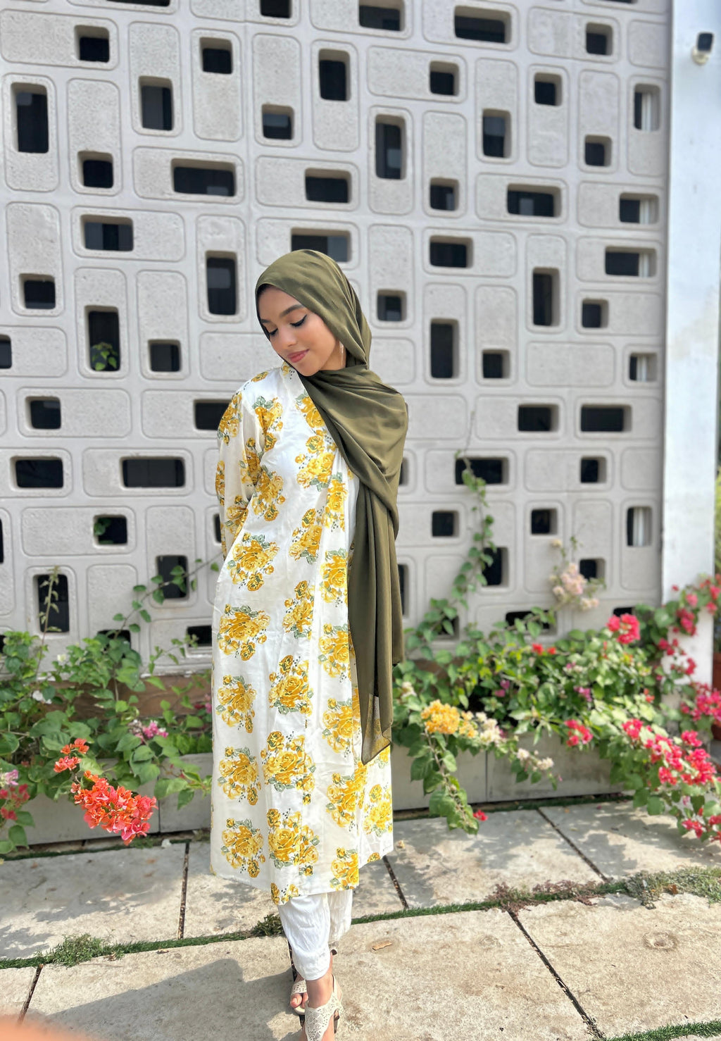 Floral Long kurti