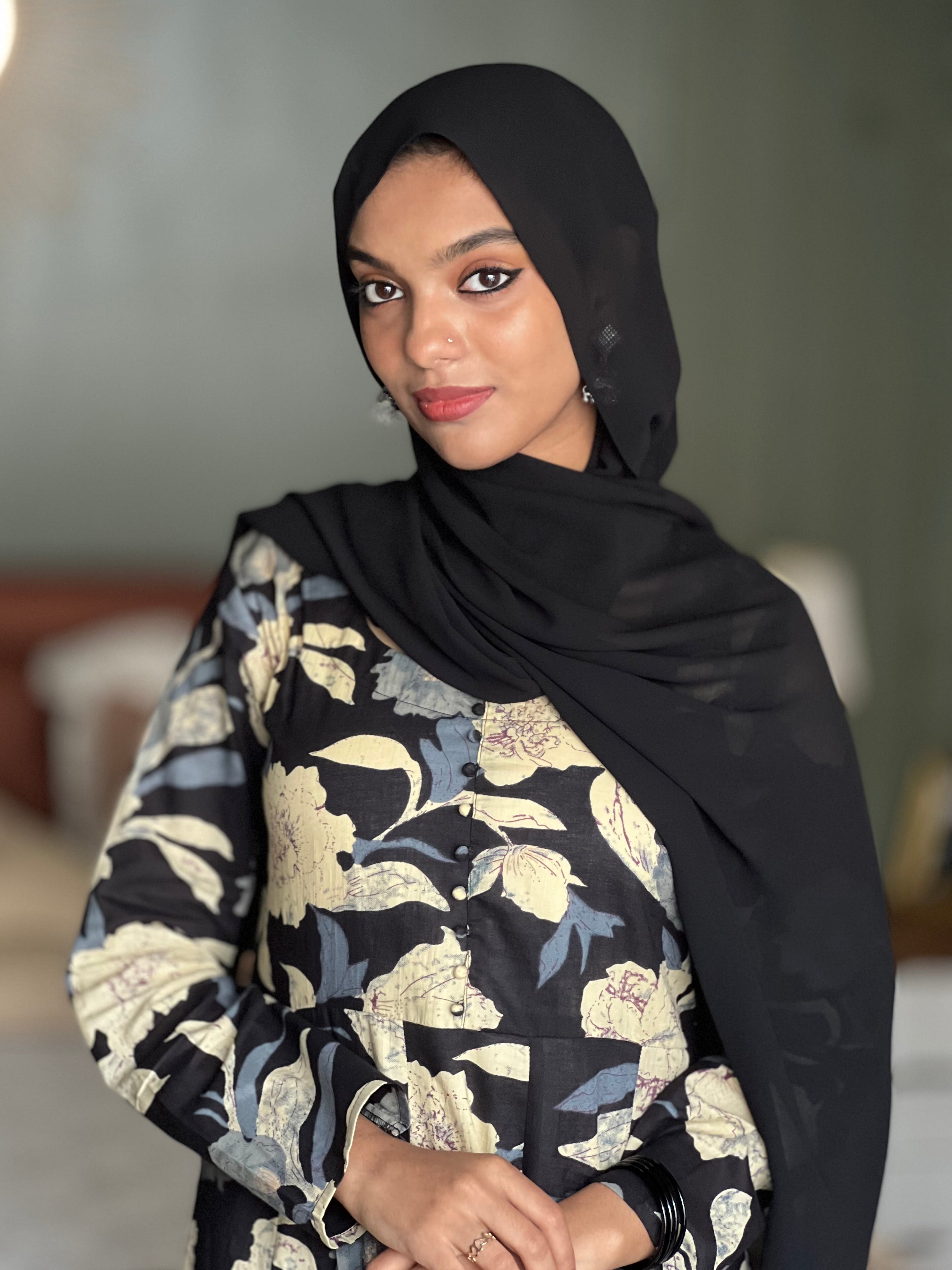 Black Garden Long kurti