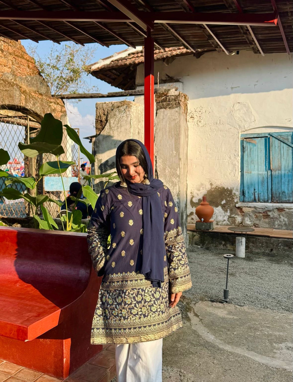 Sapphire Shine Knee Length Kurti