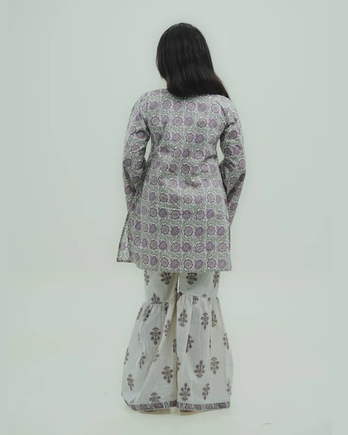 Aafreen Lavender Mist Co-ord Set