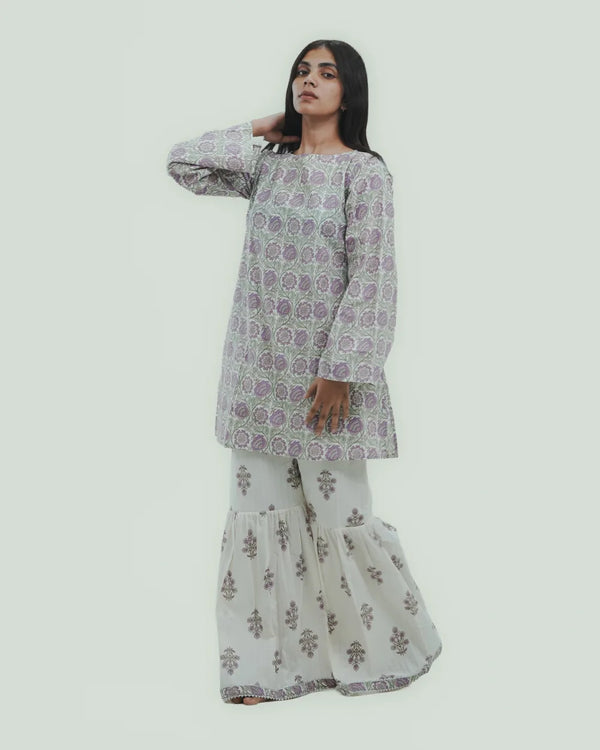 Aafreen Lavender Mist Co-ord Set