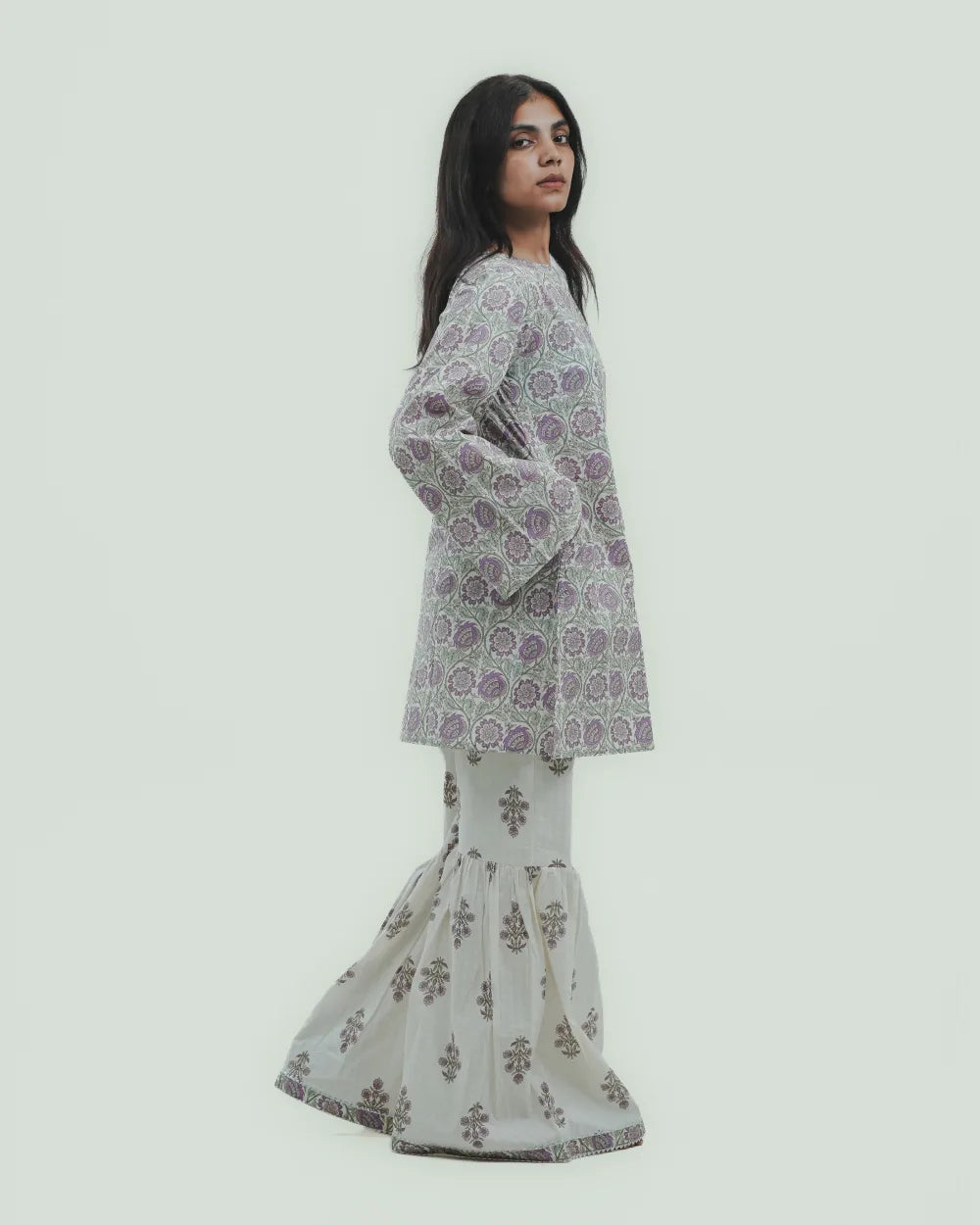 Aafreen Lavender Mist Co-ord Set