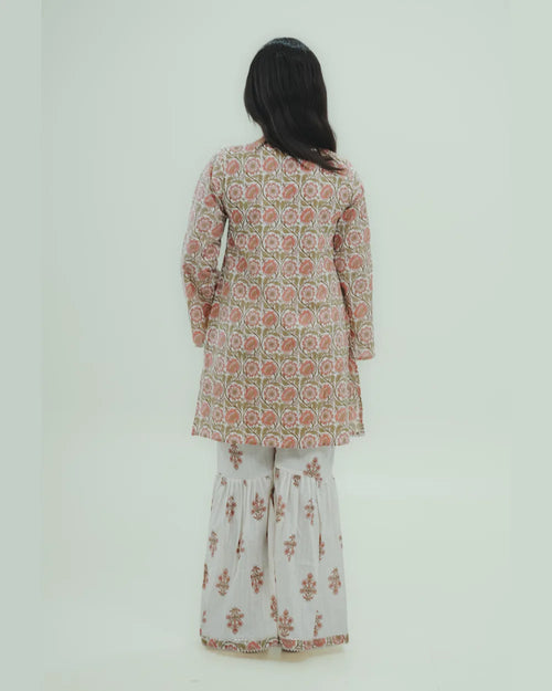 Aafreen Peach Blush Co-ord Set