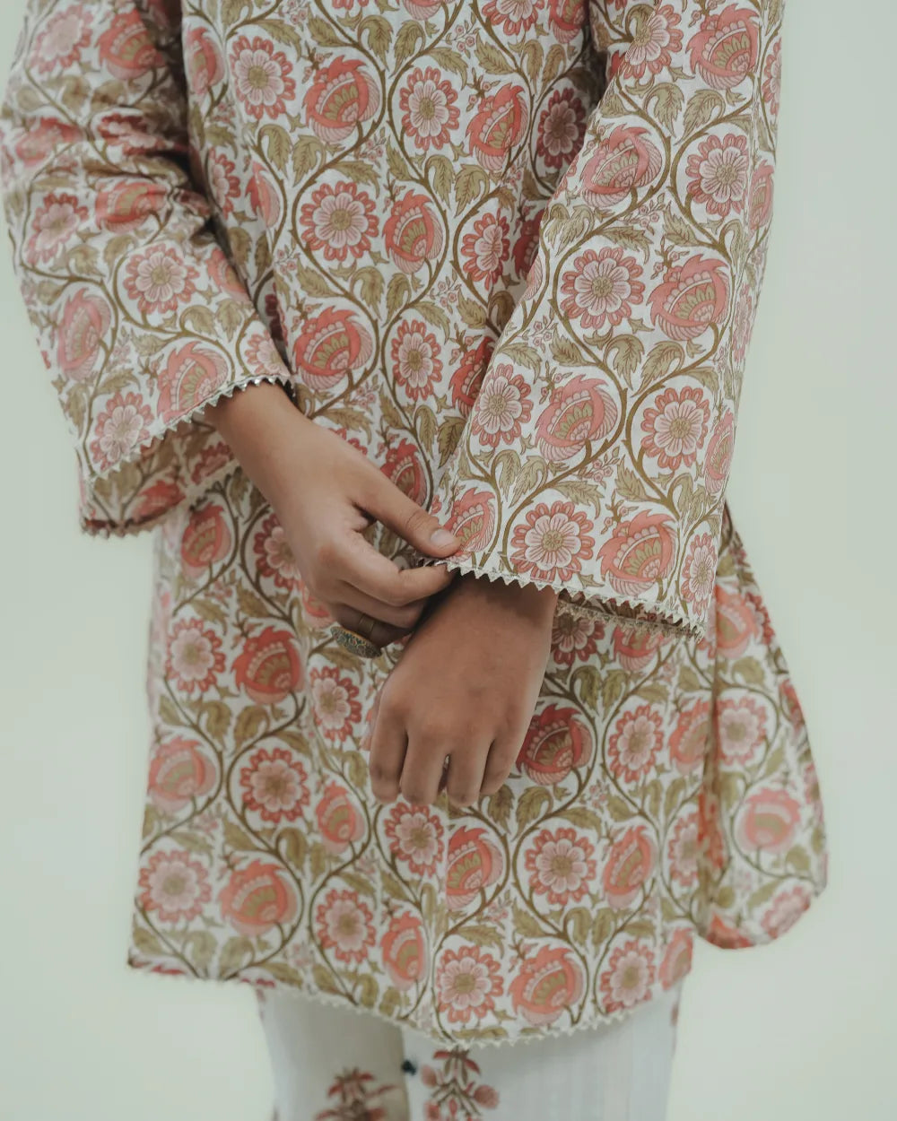 Aafreen Peach Blush Co-ord Set