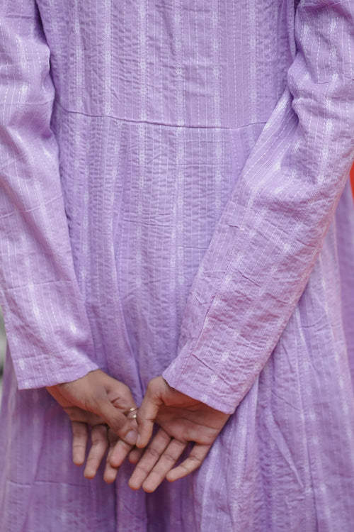 Amara Lavender Long Kurti