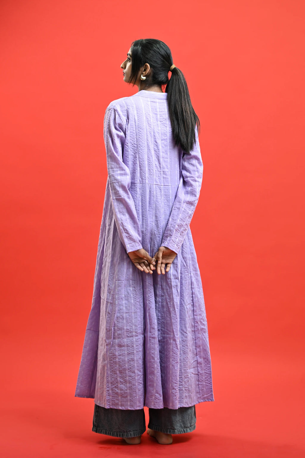 Amara Lavender Long Kurti