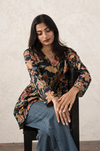 Arohi Garden Flared Short Kurti