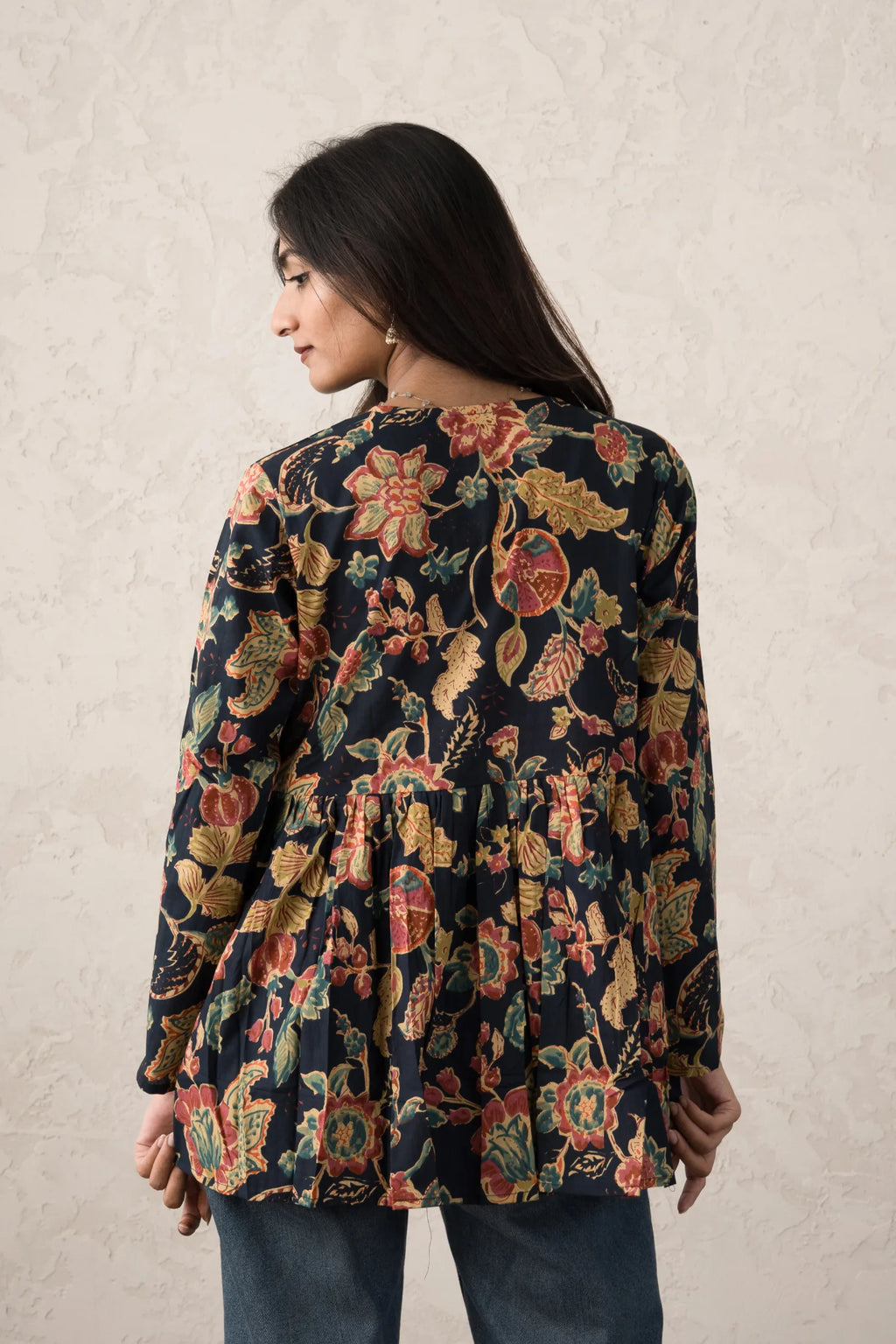 Arohi Garden Flared Short Kurti