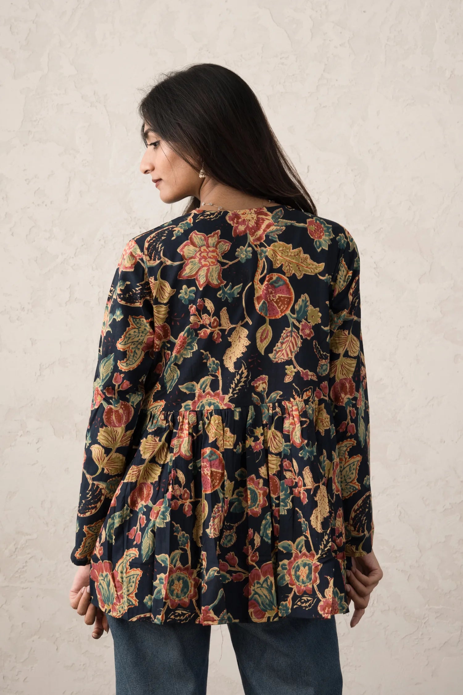 Arohi Garden Flared Short Kurti