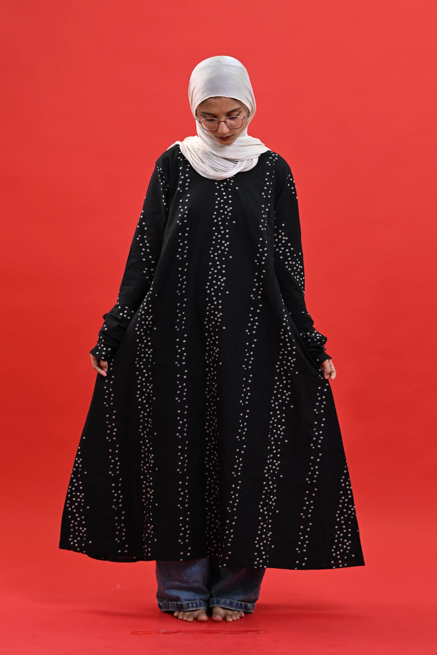 Bandhani Galaxy Long Shirt