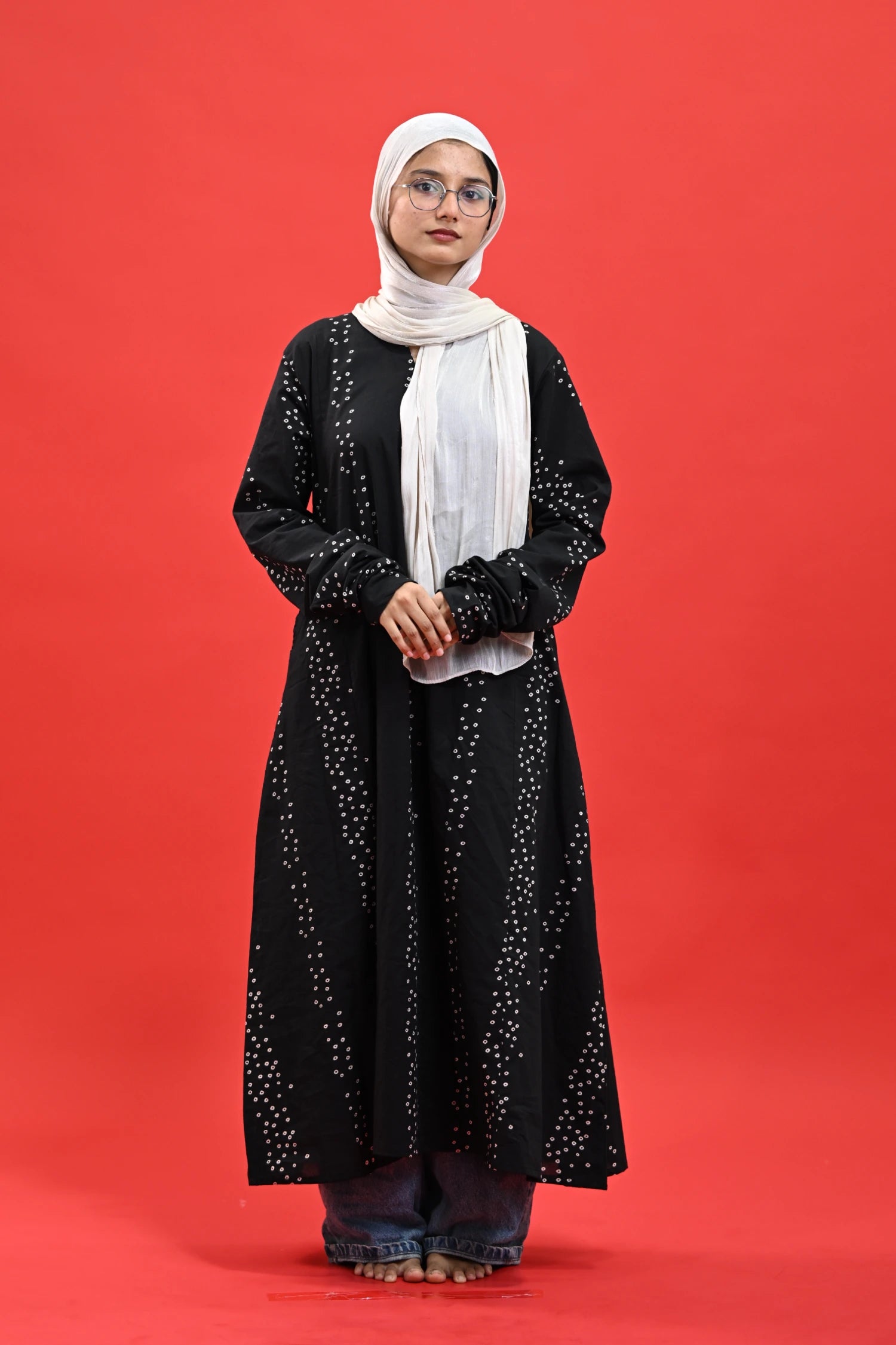 Bandhani Galaxy Long Shirt