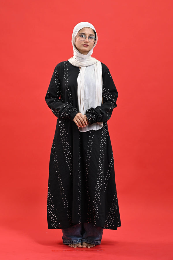 Bandhani Galaxy Long Top