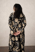 Black Garden Long Kurti