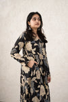 Black Garden Long Kurti
