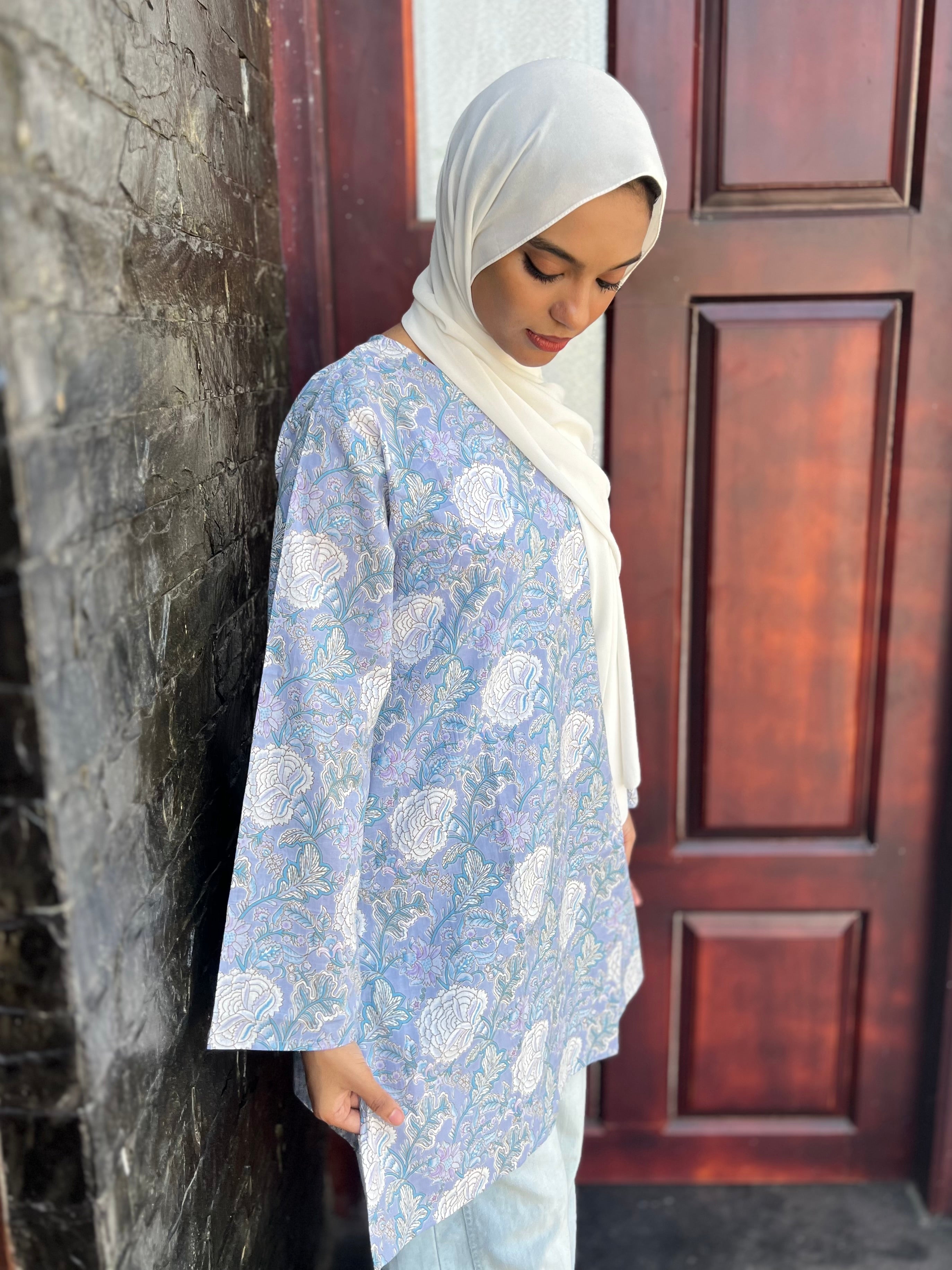 Meher Sky Short Kurti