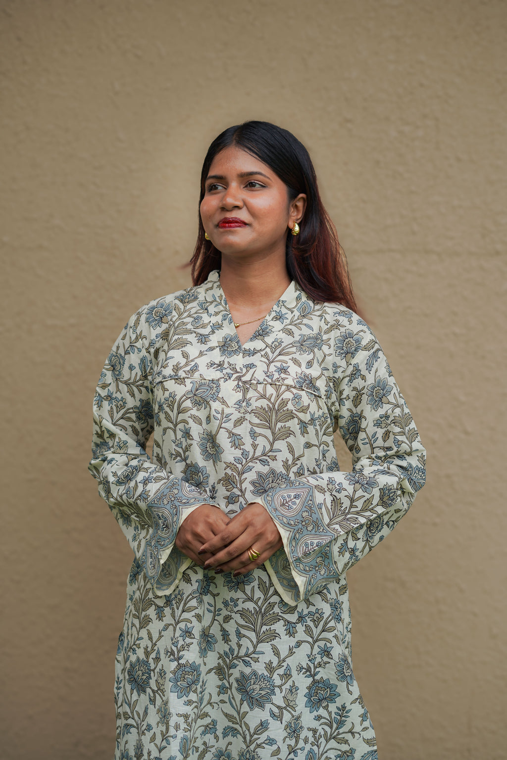 Neel Baagh Long Kurti