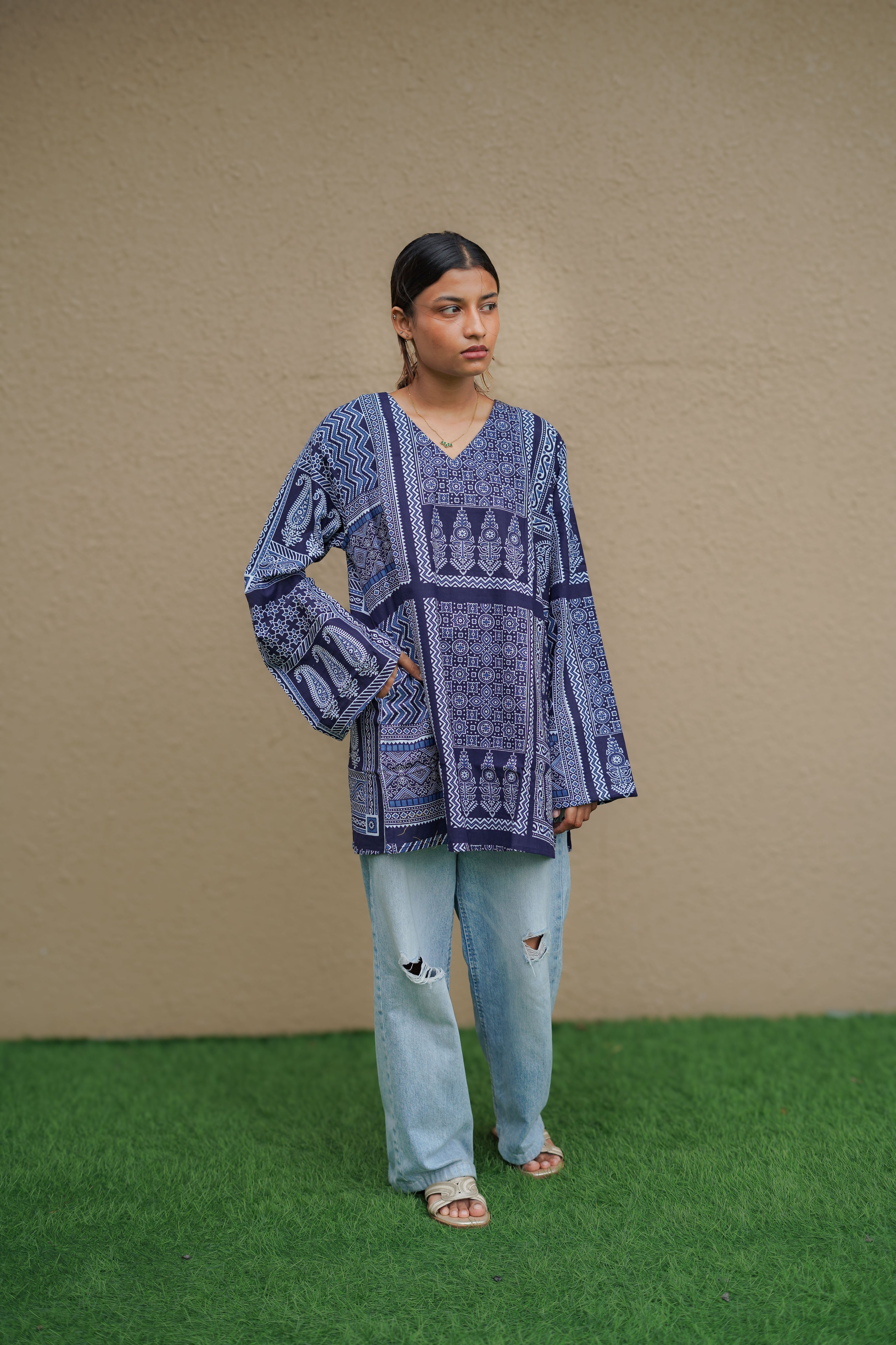 Indigo Muse Short Kurti