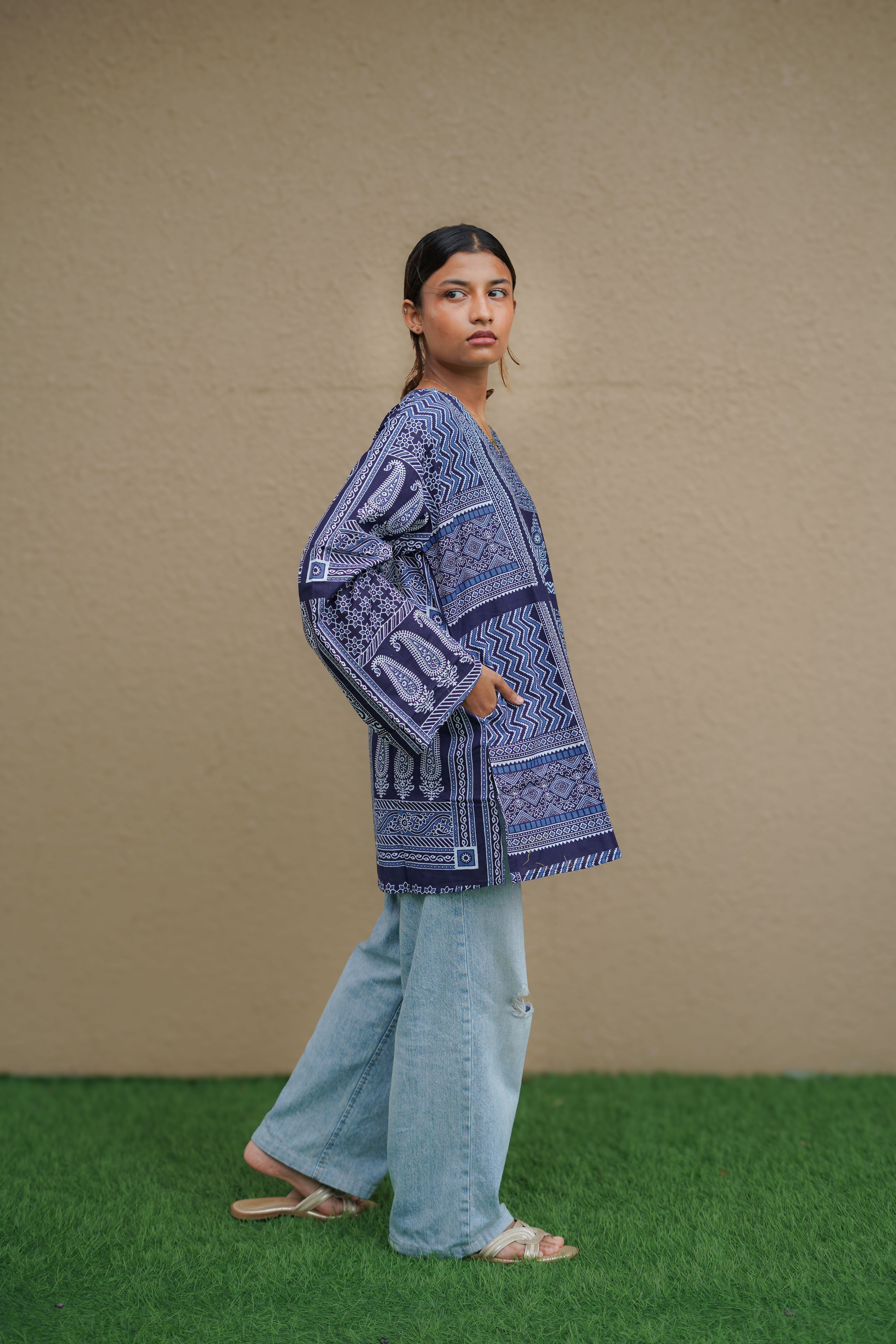 Indigo Muse Short Kurti