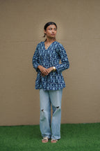 Midnight Muse Flared Kurti