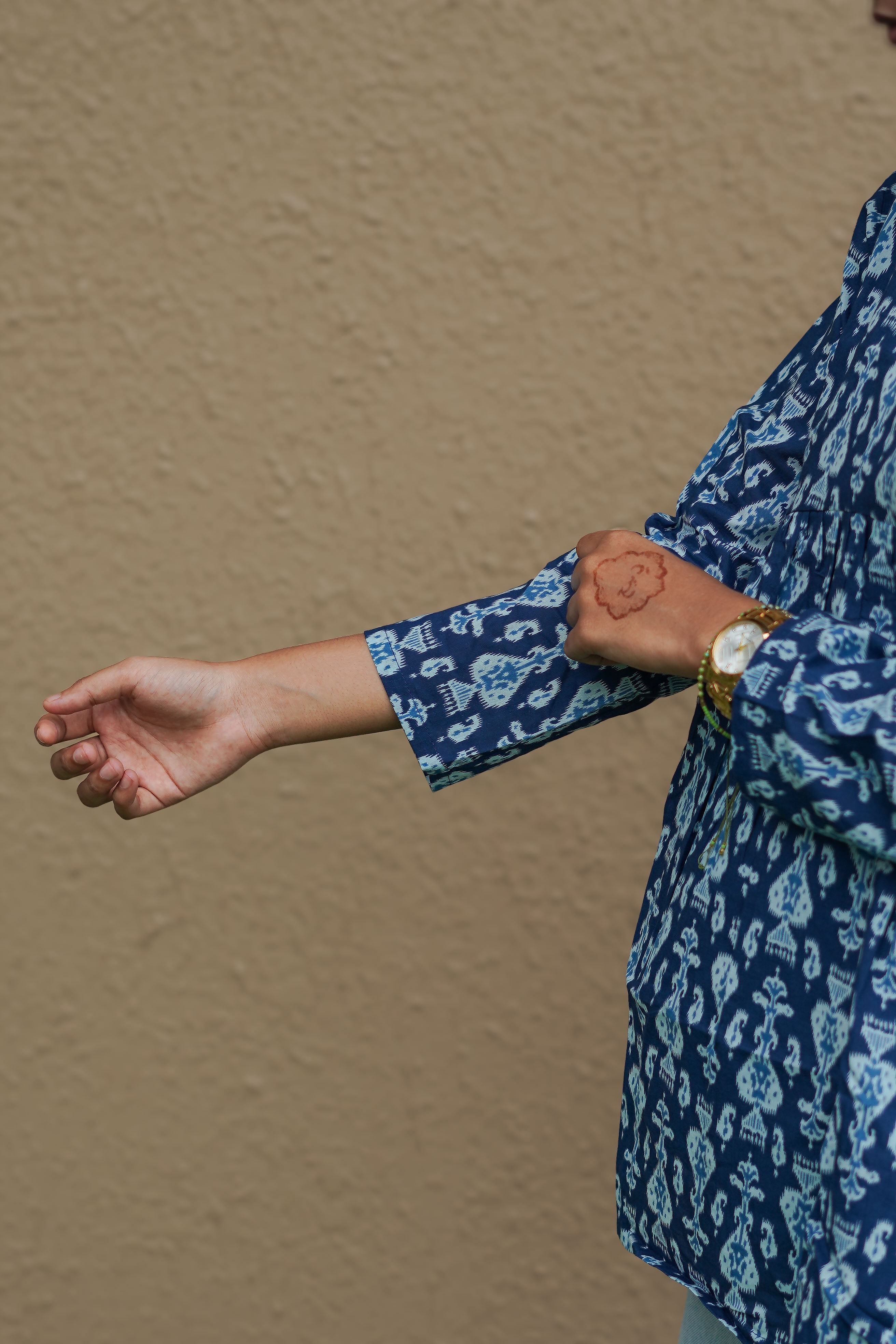 Midnight Muse Flared Kurti