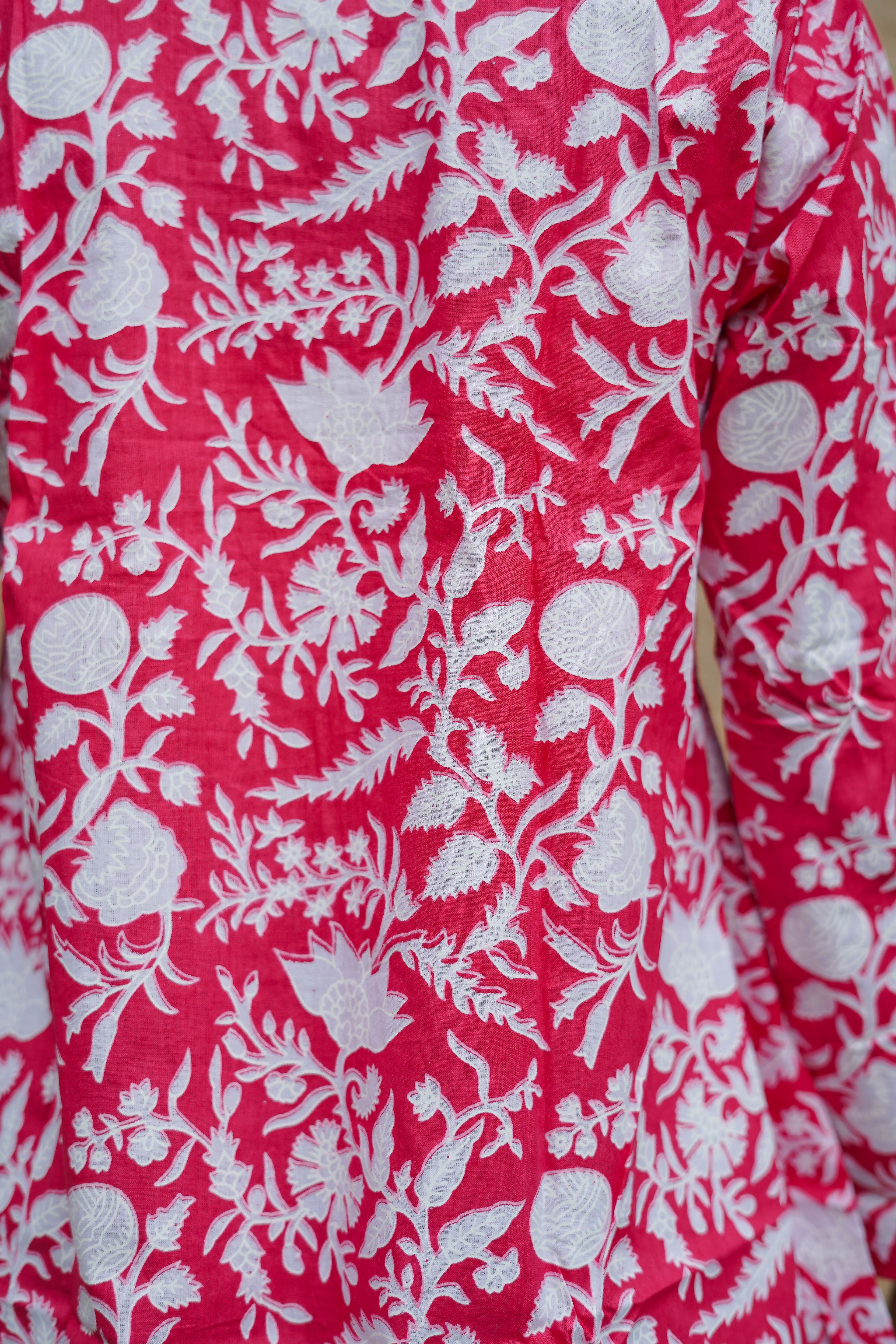 Rose Bloom Flared Kurti