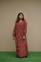 Autumn Rouge Maxi dress