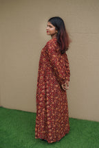 Autumn Rouge Maxi dress