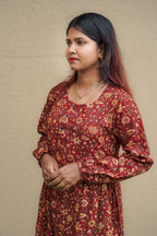 Autumn Rouge Maxi dress