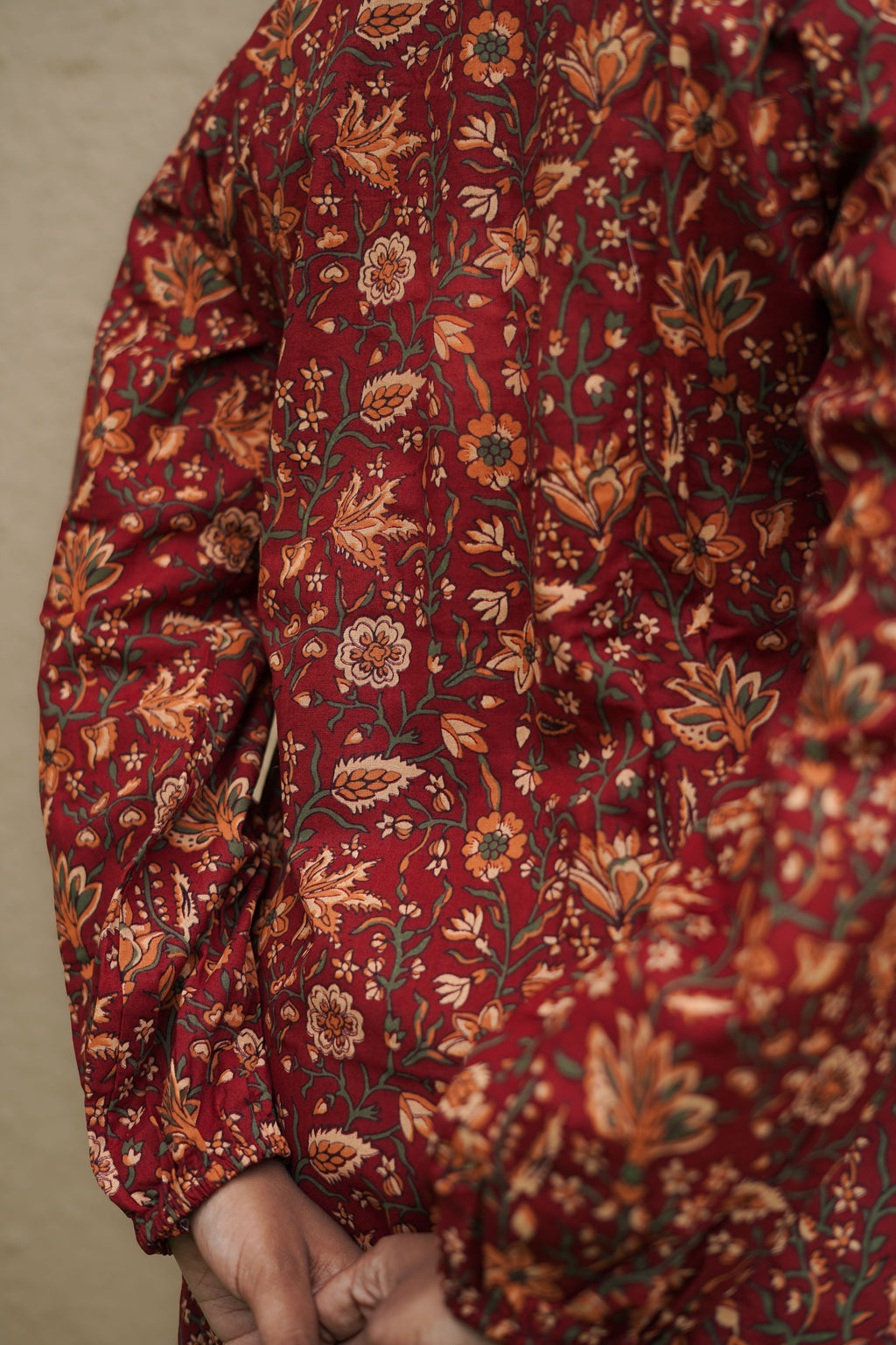 Autumn Rouge Maxi dress