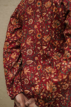 Autumn Rouge Maxi dress