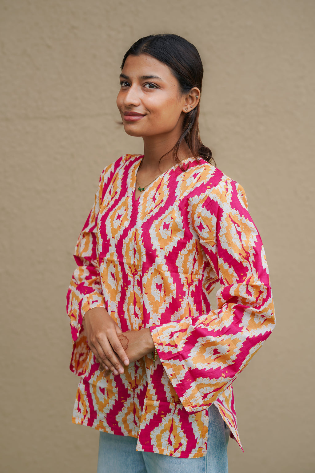 Sunset Short Kurti