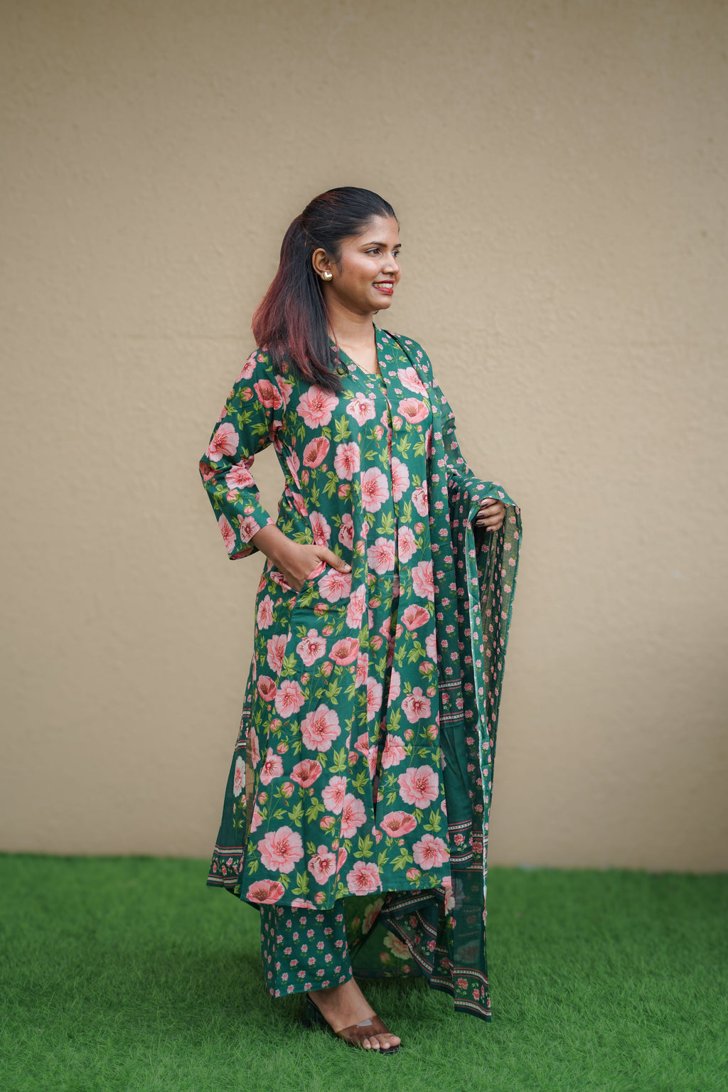 Emerald Blossom 3 piece Set