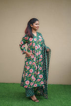 Emerald Blossom 3 piece Set