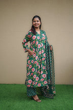 Emerald Blossom 3 piece Set