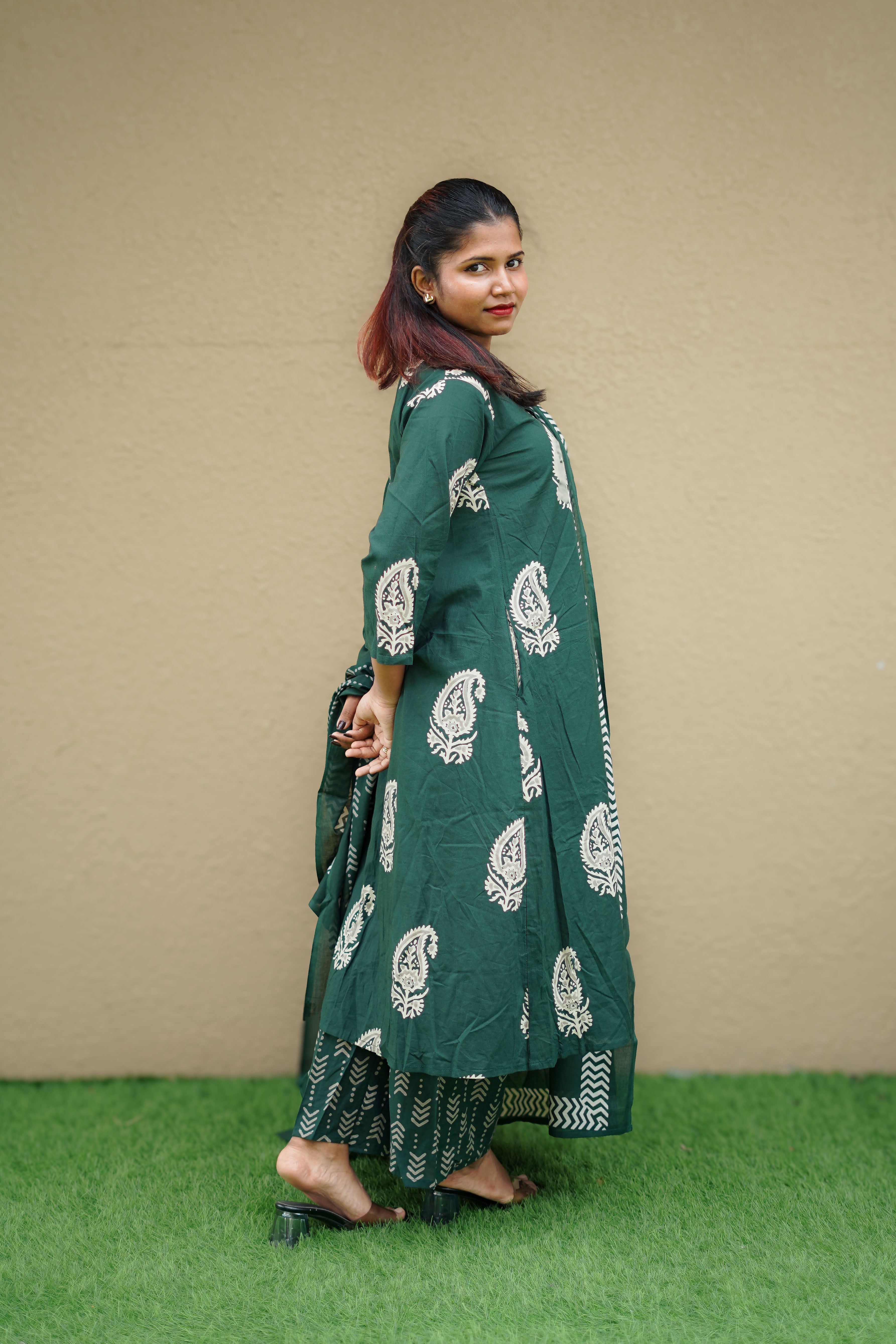 Green 3 piece set