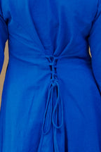 Fiza Blue Corset Kurti