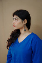 Fiza Blue Corset Kurti