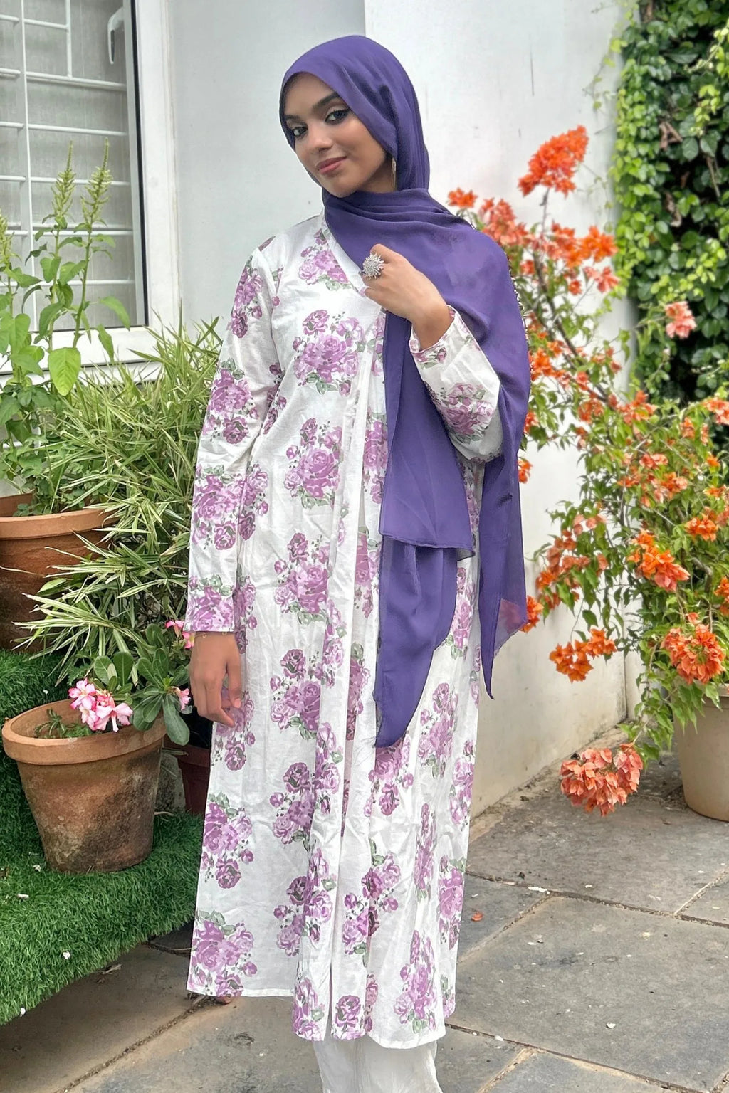 Floral Long Kurti